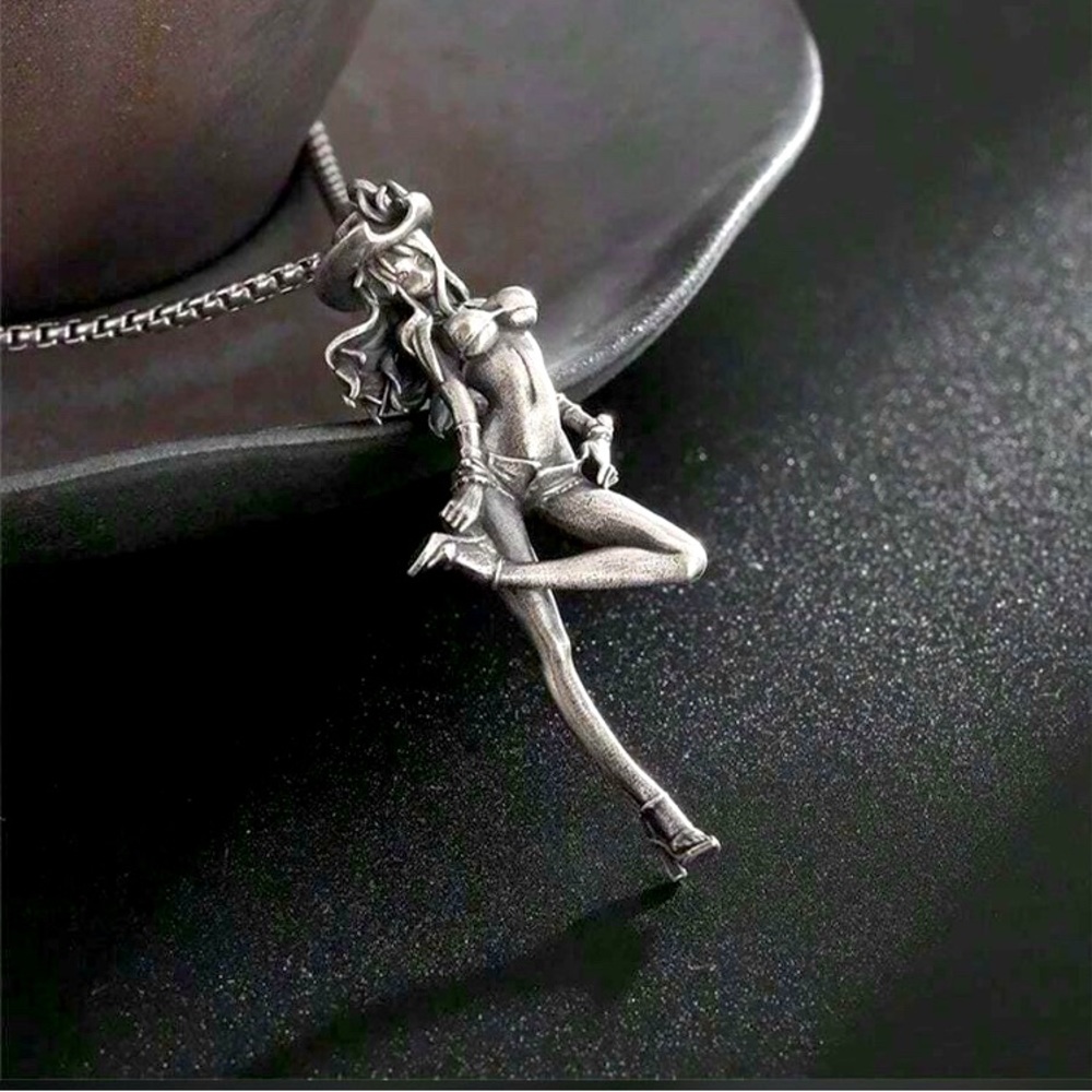 Anime Cowgirl 3D Pendant!! 🤠